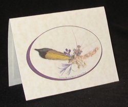 Note Card in Golden Morning Design