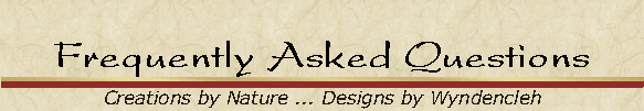 Frequently Asked Questions