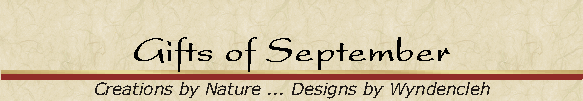 Gifts of September