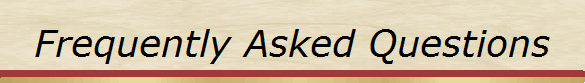 Frequently Asked Questions