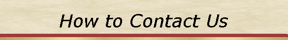 How to Contact Us